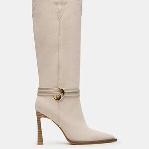 KYNDALL BONE SUEDE Size 6.5